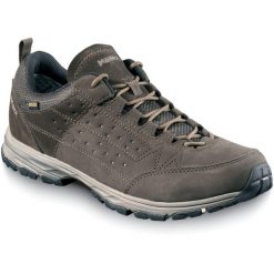 Buty turystyczne męskie niskie Meindl Durban z membrana Gore-Tex. Brązowe buty zimowe męskie Meindl, bez wzorów, z gore-texu, sportowe, bez obcasa, bez zapięcia. Za 1,049.00 zł.