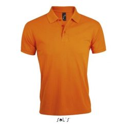 Polo Sol's Prime. Brązowe koszulki polo męskie SOL'S, m, bez wzorów, z bawełny, bez kołnierzyka, bez ramiączek. Za 135.00 zł.