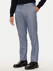 Liu Jo Spodnie materiałowe QF4232 T2642 Niebieski Slim Fit. Niebieskie spodnie na co dzień męskie Liu Jo, bez wzorów, z bawełny. Za 309.99 zł.