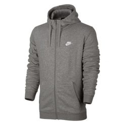 Nike Bluza męska NSW Hoodie FZ szara r. XL (804391-063). Bluzy nierozpinane męskie Nike. Za 180.99 zł.