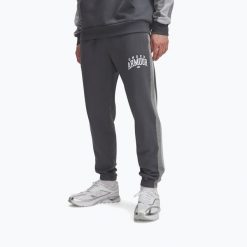 Spodnie treningowe męskie Under Armour Rival Fleece. Szare długie spodnie sportowe męskie Under Armour, bez wzorów. Za 209.99 zł.