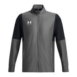 Bluza męska Under Armour Challenger Track. Szare bluzy nierozpinane męskie Under Armour, m, bez wzorów, bez ramiączek, bez kaptura. Za 179.99 zł.