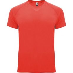 Męska Koszulka Sportowa Z Krótkim Rękawem Bahrain. Brązowe t-shirty sportowe męskie ROLY, m, bez wzorów, sportowe, bez ramiączek. Za 25.99 zł.