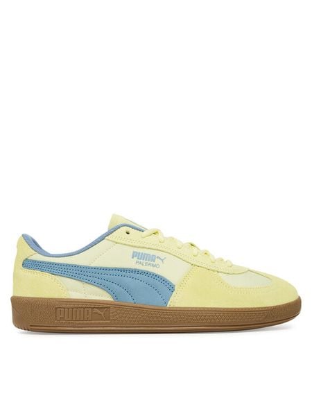 Puma Sneakersy Palermo Pop 403257 02 Żółty. Żółte buty sportowe na co dzień męskie Puma, m, bez wzorów, z materiału, bez ramiączek, bez kaptura. Za 309.99 zł.