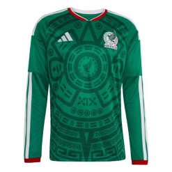 Koszulka z długim rękawem Mexico 26 Home. Zielone koszulki męskie z długim rękawem ADIDAS, bez wzorów, sportowe, bez kołnierzyka, bez ramiączek. Za 479.00 zł.