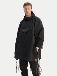 Napapijri Kurtka przeciwdeszczowa A-Raincape L NP0A4H4D9411 Czarny Oversize. Czarne kurtki męskie Napapijri, l, bez wzorów, z syntetyku, bez ramiączek, bez kaptura. Za 709.99 zł.