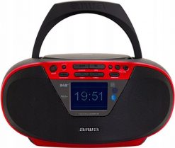 Radioodtwarzacz Aiwa BOOMBOX AIWA BBTU-500DAB/RD. Radia Aiwa. Za 466.56 zł.
