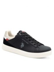 U.S. Polo Assn. Sneakersy ROKKO001M/CY3 Czarny. Czarne buty sportowe na co dzień męskie U.S. Polo Assn., m, bez wzorów, z tworzywa sztucznego, bez ramiączek, bez kaptura. Za 159.99 zł.