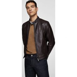Mango Man - Kurtka Guz. Czarne kurtki męskie Mango Man, z bawełny, z krótkim rękawem. Za 269.90 zł.