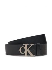 Calvin Klein Pasek Męski Monogram Hardware 35Mm K50K510063 Czarny. Czarne paski męskie Calvin Klein, bez wzorów, ze skóry. Za 169.99 zł.