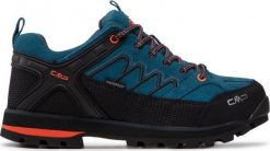 Buty trekkingowe męskie CMP Moon Low niebieskie r. 43. Niebieskie buty trekkingowe męskie CMP, bez wzorów, bez zapięcia. Za 450.45 zł.