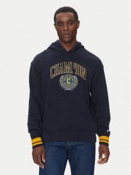 Champion Bluza 221172 Granatowy Regular Fit. Niebieskie bluzy nierozpinane męskie CHAMPION, m, bez wzorów, z bawełny, bez ramiączek, bez kaptura. Za 219.99 zł.