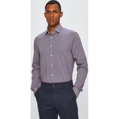 Tommy Hilfiger Tailored - Koszula. Niebieskie koszule męskie Tommy Hilfiger Tailored, bez wzorów, z bawełny, bez kołnierzyka, bez ramiączek. W wyprzedaży za 219.90 zł.