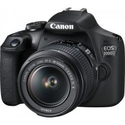 Canon Eos 2000d + 18-55 Is Ii (2728C003). Akcesoria fotograficzne marki Canon. W wyprzedaży za 1,848.00 zł.