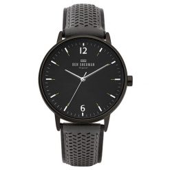 Zegarek męski Ben Sherman WB038E, Quartz, 41mm, 3ATM. Czarne zegarki męskie Ben Sherman. W wyprzedaży za 277.40 zł.