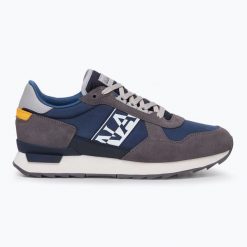 Buty męskie Napapijri. Niebieskie buty sportowe na co dzień męskie Napapijri, m, bez wzorów, bez ramiączek, bez kaptura. Za 329.99 zł.