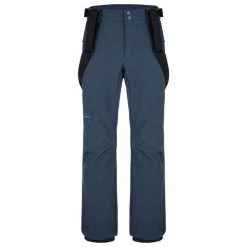 LOAP Lupoun męskie spodnie softshell na narty, L. Fioletowe spodnie narciarskie i snowboardowe męskie MEN'S HEALTH, bez wzorów, z polaru, narciarskie. Za 180.24 zł.