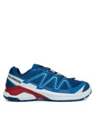 Salomon Trekkingi Examotion L47964700 Granatowy. Niebieskie buty zimowe męskie Salomon, bez wzorów, z materiału, sportowe, bez obcasa, bez zapięcia. Za 549.99 zł.