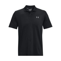 Polo Under Armour Performance 3.0. Czarne koszulki polo męskie Under Armour, m, bez wzorów, sportowe, bez kołnierzyka, bez ramiączek. Za 276.50 zł.