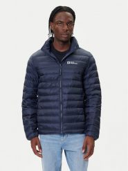 Jack Wolfskin Kurtka puchowa Pilvi Down 1207701 Granatowy Regular Fit. Niebieskie kurtki outdoor męskie Jack Wolfskin, m, bez wzorów, z puchu, bez kaptura, outdoorowe. Za 719.99 zł.