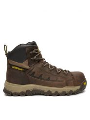 CAT Footwear Trapery Threshold Rebound Wp Nm Ct S7L Hro Fo Sr P726048 Brązowy. Brązowe buty zimowe męskie CAT Footwear, bez wzorów, ze skóry, bez obcasa, bez zapięcia. Za 749.99 zł.
