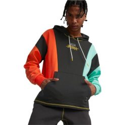 Bluza z kapturem Puma In The Paint Pullover, Mężczyźni. Bluzy nierozpinane męskie Puma, m, bez wzorów, z syntetyku, bez ramiączek, z kapturem. Za 390.00 zł.