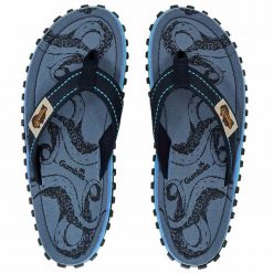 Japonki męskie Gumbies Islander Canvas Flip-Flops. Niebieskie klapki i japonki męskie Gumbies, bez wzorów. Za 85.99 zł.