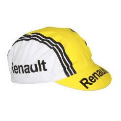 Czapka rowerowa Gist Equipe Vintage Renault. Białe czapki męskie GIST, bez wzorów, eleganckie. Za 129.00 zł.