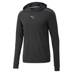 Puma Bluza Run Wool Midlayer 52086201. Czarne bluzy nierozpinane męskie Puma, bez wzorów, bez zapięcia, na fitness i siłownię. Za 171.99 zł.