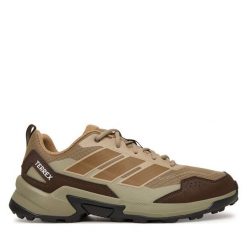 Trekkingi adidas. Brązowe buty trekkingowe męskie ADIDAS, bez wzorów, bez zapięcia, trekkingowe, adidas terrex. Za 349.99 zł.