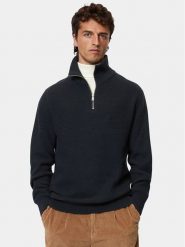 Marc O'Polo Sweter M29 5022 60392 Granatowy Regular Fit. Niebieskie kardigany męskie Marc O'Polo, m, bez wzorów, z bawełny, bez ramiączek. Za 559.99 zł.