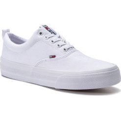 Tenisówki TOMMY JEANS - Classic Tommy Jeans Sneaker EM0EM00259 White 100. Trampki męskie marki Tommy Jeans. Za 299.00 zł.