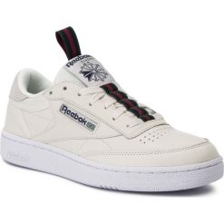 Buty Reebok - Club C 85 Mu CN6863 Chalk/Navy/Green/Red. Brązowe buty sportowe na co dzień męskie Reebok, m, bez wzorów, z materiału, eleganckie, bez ramiączek, bez kaptura. W wyprzedaży za 239.00 zł.