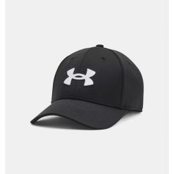 Czapka z daszkiem męska Under Armour Blitzing. Czarne czapki męskie Under Armour, bez wzorów, sportowe. Za 99.99 zł.