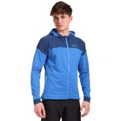 Bluza z kapturem Kilpi Memphis. Niebieskie bluzy z kapturem męskie Kilpi, m, bez wzorów, z materiału, z kapturem. Za 267.13 zł.