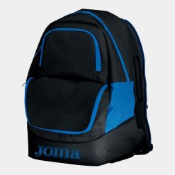 Plecak piłkarski sportowy Joma Diamond II treningowy z kieszenią na piłkę 44 L. Niebieskie plecaki męskie Joma, bez wzorów. Za 79.99 zł.