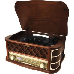 Sencor STT 016 Gramofon. Brązowe gramofony SENCOR. Za 599.99 zł.
