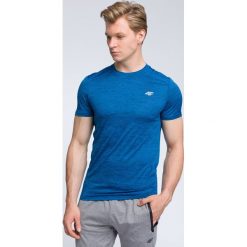 Koszulka treningowa męska TSMF009 - denim melanż. Bielizna termoaktywna męska marki 4f. W wyprzedaży za 79.99 zł.