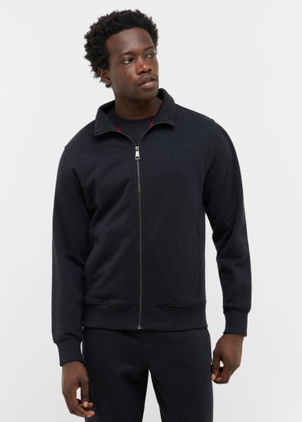 Męska bluza nierozpinana Mustang Style Dillon Jet Black 1016967 4188. Czarne bluzy rozpinane męskie Mustang, m, bez wzorów, bez ramiączek, bez kaptura. Za 169.99 zł.