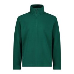 Polar arktyczny 1/4 zip CMP. Zielone bluzy z polaru męskie CMP, m, bez wzorów, z polaru, bez ramiączek, bez kaptura. Za 225.00 zł.