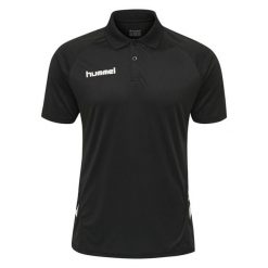 Polo Hummel hmlPROMO. Białe koszulki polo męskie HUMMEL, m, bez wzorów, sportowe, bez kołnierzyka, bez ramiączek. Za 141.50 zł.