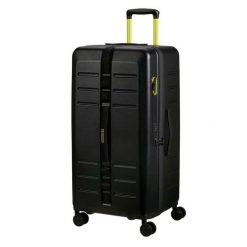 Walizka podróżna American Tourister Trailon. Czarne walizki męskie American Tourister, bez wzorów. Za 819.99 zł.