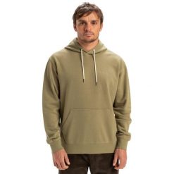 Bluza z kapturem dla Mężczyzn SALT WATER. Brązowe bluzy z kapturem męskie Quiksilver, m, bez wzorów, z bawełny, z kapturem. Za 269.99 zł.