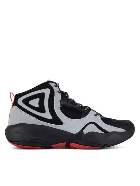 Shaq Sneakersy RADIATE AQ95016M-BSZ Czarny. Czarne buty sportowe na co dzień męskie Shaq, m, bez wzorów, ze skóry, bez ramiączek, bez kaptura. Za 249.99 zł.