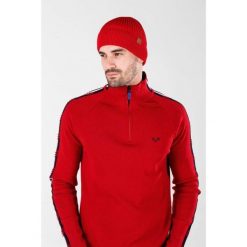 Czapka zimowa 100% wełna merino - Icewall (250 g/m²). Czerwone czapki męskie WOOLONA, na zimę, bez wzorów, z wełny, sportowe. W wyprzedaży za 126.00 zł.