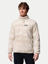 Columbia Polar Rugged Ridge™ 2135471 Beżowy Regular Fit. Brązowe bluzy z polaru męskie Columbia, m, bez wzorów, z polaru, sportowe, bez ramiączek, bez kaptura. Za 299.99 zł.