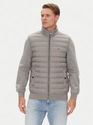 Tommy Hilfiger Kurtka przejściowa MW0MW37461 Szary Regular Fit. Szare kurtki męskie Tommy Hilfiger, m, bez wzorów, z syntetyku, bez ramiączek, bez kaptura. Za 649.99 zł.