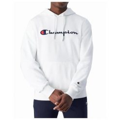 Bluza Męska Champion Kangurka Z Kapturem Bawełniana. Białe bluzy z kapturem męskie CHAMPION, m, bez wzorów, z bawełny, z kapturem. Za 249.00 zł.