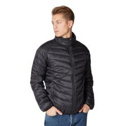 Kurtka puchowa Protest Prtshaffer. Czarne kurtki męskie Protest, na zimę, bez wzorów, z puchu, sportowe, bez ramiączek, bez kaptura. Za 425.50 zł.