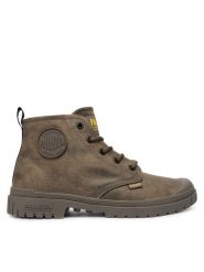 Palladium Trapery Pampa Sp20 Hi Wax 74388-213-M Brązowy. Brązowe buty zimowe męskie Palladium, bez wzorów, z materiału, bez obcasa, bez zapięcia. Za 289.99 zł.